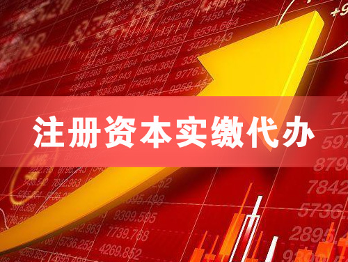 舟山注册资本实缴代办